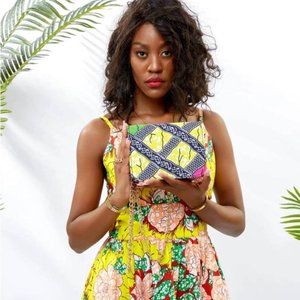 Handmade African Print Shoulder Bags